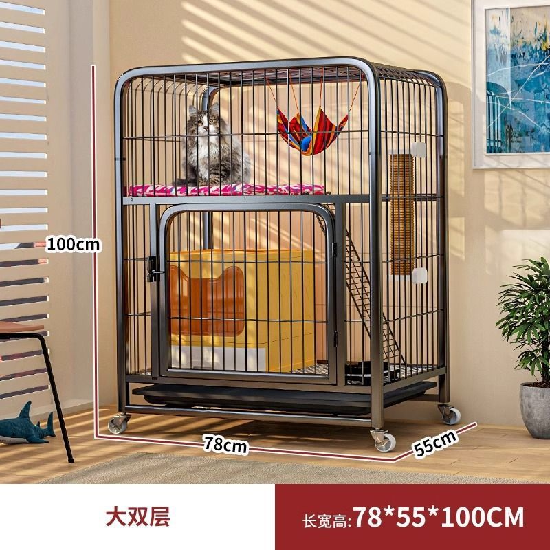 강화바퀴형/블랙 대형 더블 레이어 78*55*100cm