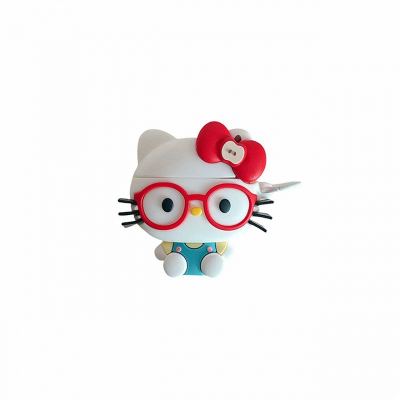 Glasses Meow Meow Protective Case for AirPods Pro 1/2 Generation Apple Bluetooth Earphones Airpods4 Glasses Meow Meow Protective Case for AirPods Pro 1/2 Generation Apple Bluetooth Earphones Airpods4
