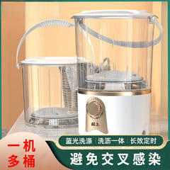 小型洗袜子神器内衣裤宿舍小型迷你脱水甩干分桶折叠洗衣机婴儿童