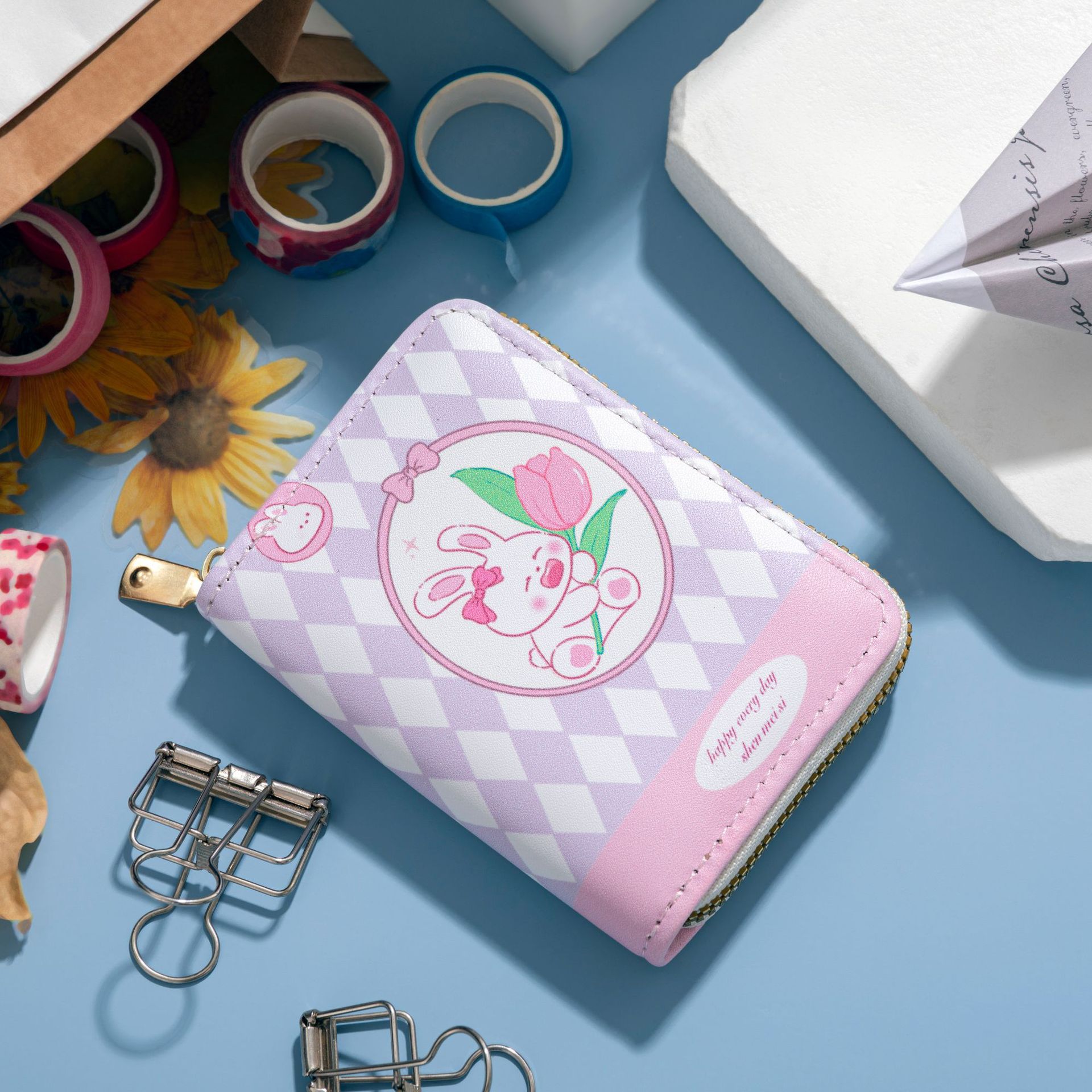 Nuevo paquete de tarjetas de órgano con impresión de dibujos animados, estilo de campus de marea nacional, múltiples tarjetas, tarjeta bancaria, tarjeta de almacenamiento, tarjeta de cambio