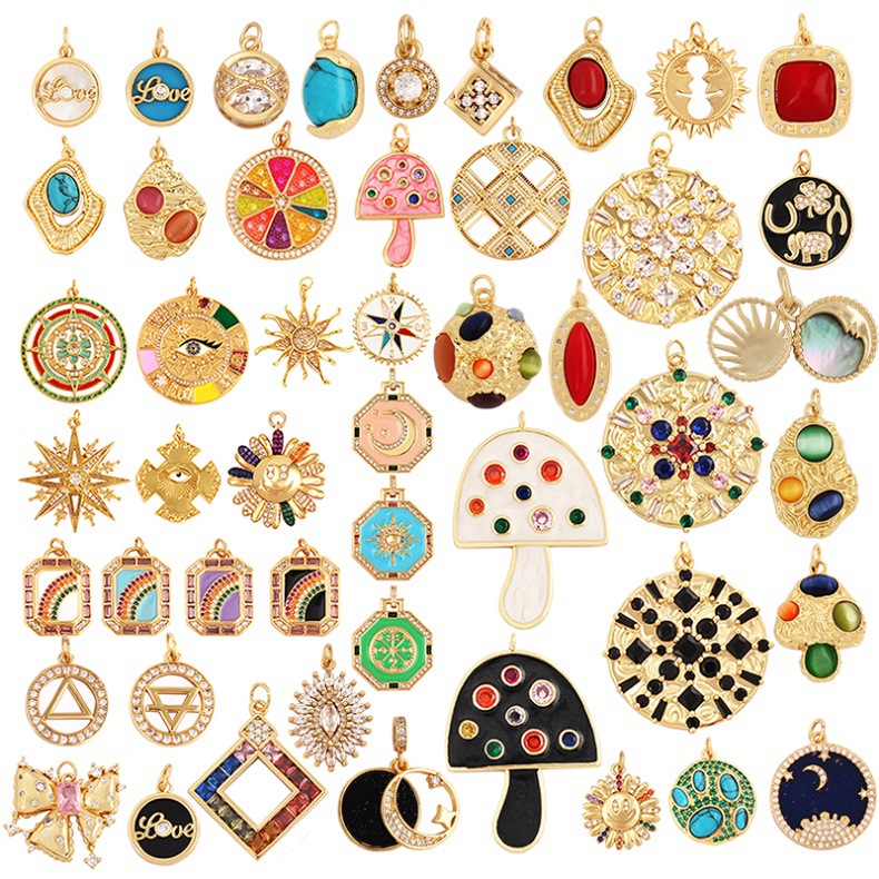 3g Weight Pendant Jewelry Making Type 16 * 21mm, 30*38mm, 31*38mm Jewelry Making Size Shell, Zircon Inlay Material DIY Jewelry Accessories Classification Hole 2~2.9mm, Hole 5~5.9mm Hole Size 1 Piece Quantity Copper Material Geometric Pattern Inlay Design Simple Style Style 1 Piece 16 * 21mm 30*38mm 31*38mm Hole 2~2.9mm Hole 5~5.9mm Copper Shell Zircon Geometric Pendant 无