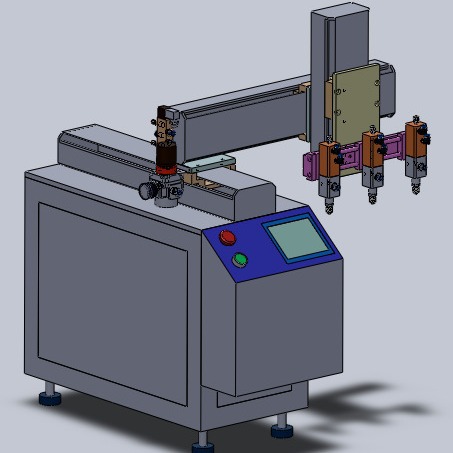 在线式全自动点胶机 流水线点胶机 无需上下料 效率高滴胶机