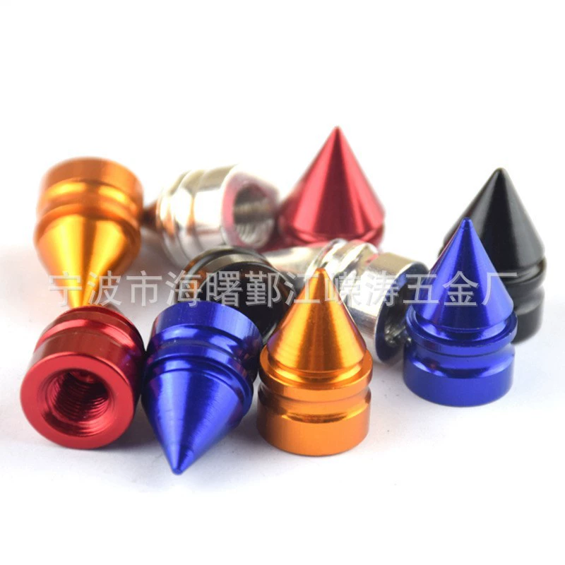 Новый Автомобиль Мотоцикл велосипед шины колпачок клапана цвет оксида алюминия сплав Колпачок Клапана