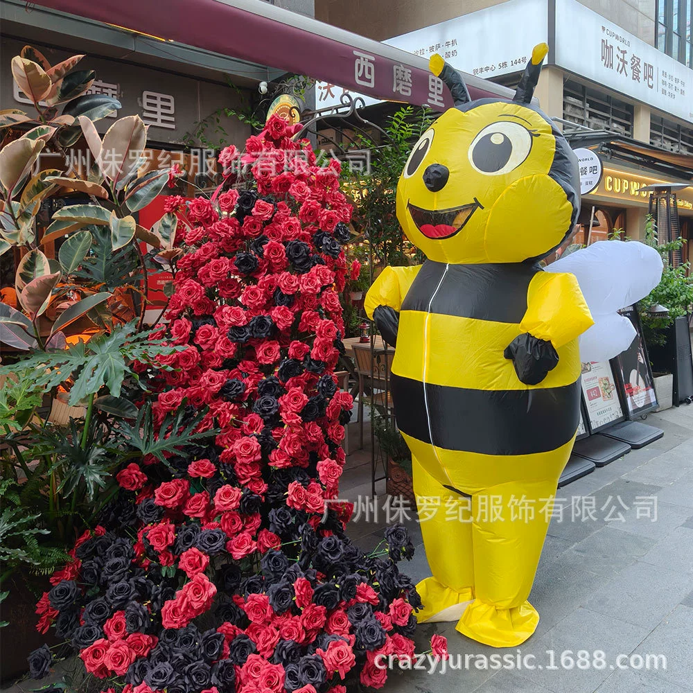 2025 новый Bee надувной костюм животное представление костюм на Хэллоуин реквизит косплей выступление