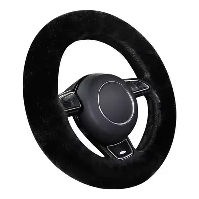 Steering wheel cover — 2025 New Imitation Rabbit Fur Short