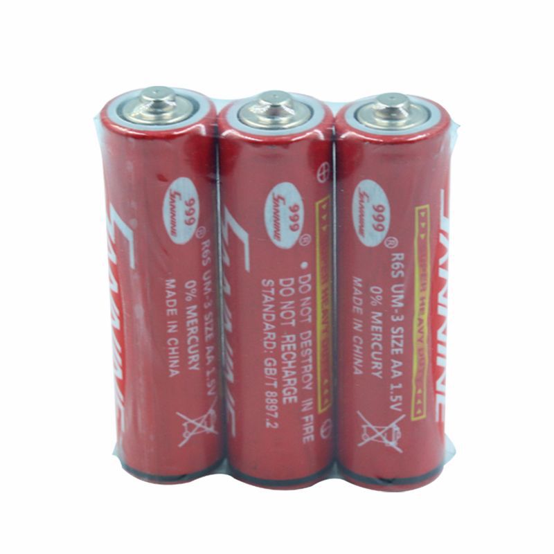 一次性五号电池干电池碳性3粒装玩具遥控器等电子产品可用