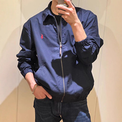 RL拉夫劳伦小马刺绣老干部外套美式复古老钱风夹克百搭上衣男女款