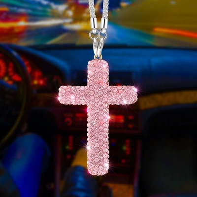 Car hanging Accessories Car Pendant Car - pink