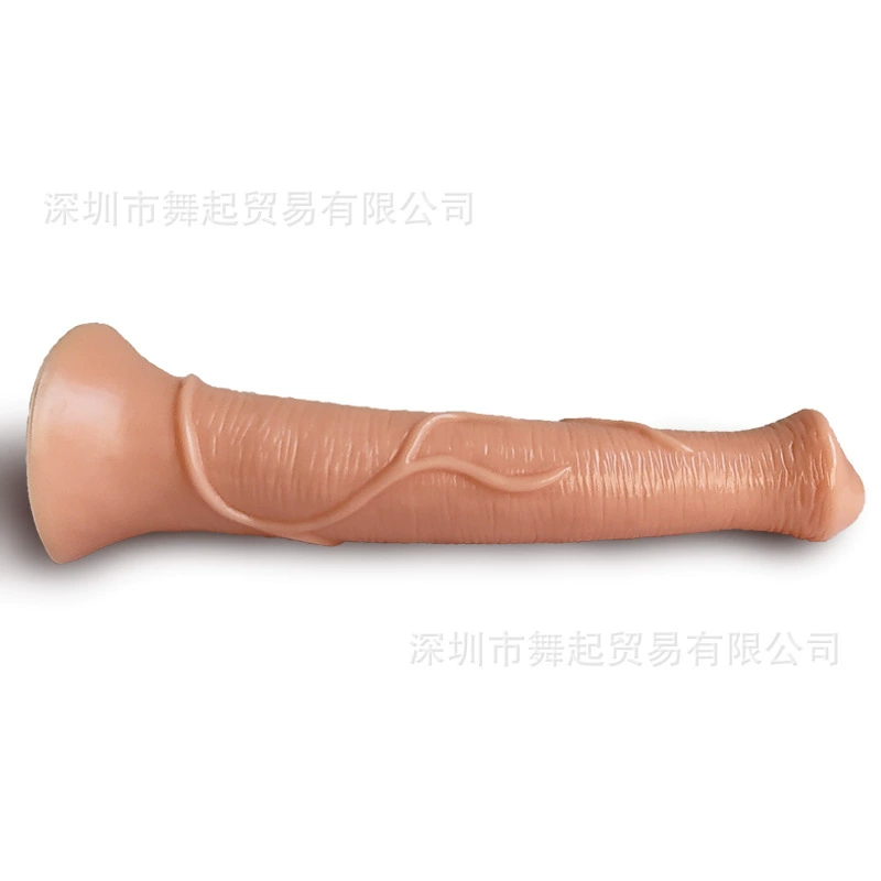 Animal-simulation dildo, PVC stallion shape, suction base, multiple sizes (up to 39 cm)