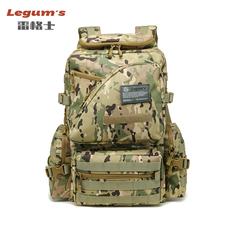 Waterproof camouflage capacious tactics backpack for traveling
