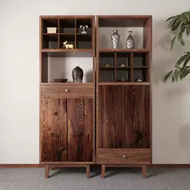 餐边柜;餐桌;博古架