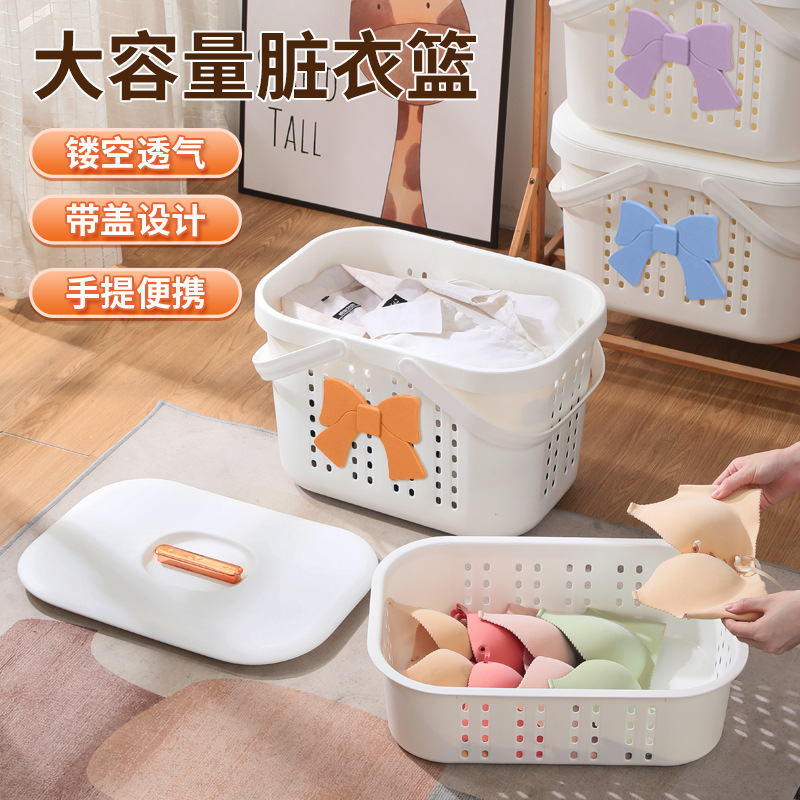 Capacious handheld storage system with bow for mother and baby