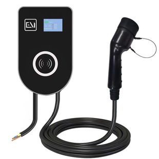 St-E301 European Standard Wall-Mounted Charging Station Type2 Card-Activated with Five-Level Adjustment 32A-7Kw Outdoor Waterproof