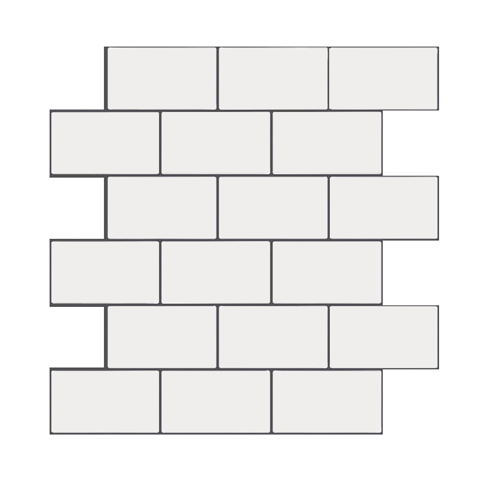 Waterproof heat-resistant self-adhesive sticker on wall, wholesale