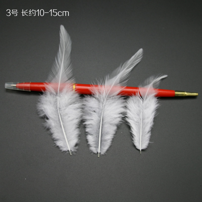 약 50개의 긴 흰색 팁