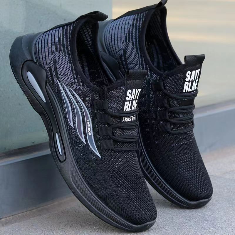 Otoño zapatos de hombre con suela gruesa alta ocio al aire libre baja zapatos de carrera en vivo de la misma red de comercio exterior zapatillas deportivas transpirables