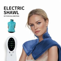 人気商品 重力発熱ショール 保温 電熱ショルダーマフ 肩と首の温熱パッド 温湿布 理学療法 温熱ブランケット