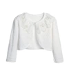 6021 hollow white long sleeves
