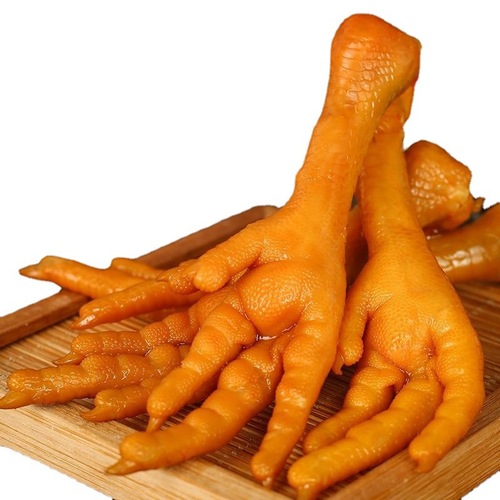 Maoji chicken claw, salt-baked and braised, spicy, popular online snack, wholesale, tiger skin chicken feet, boneless