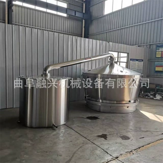 不锈钢酿酒设备 蒸料蒸酒锅 风冷水冷冷酒器 304不锈钢烤酒设备