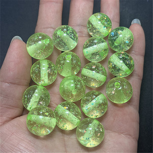 16MM��֬͸ɫ���÷½𲭲�Ƭֱ�״���DIY�Ʒ�֙C朴���P������