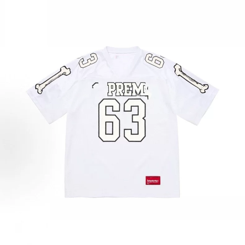 Ducati Soccer Jersey Co-Branded Number Print Loose Short-Sleeve Sports T-Shirt