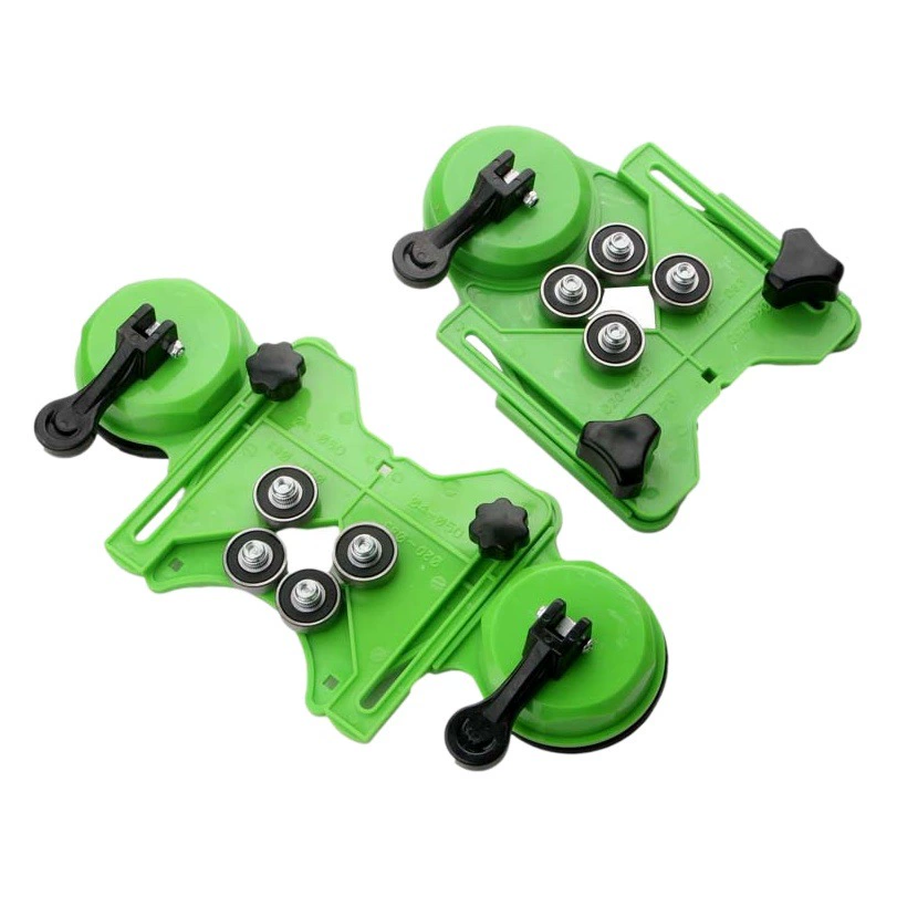 Стеклянная плитка открывалка для отверстий на присоске с фиксированным отверстием локатор перфоратора вспомогательный инструмент трансграничная многофункциональная присоска