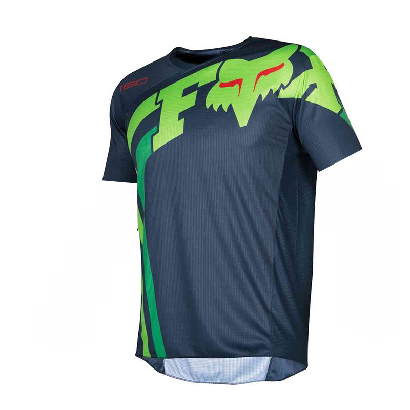 FOX cuesta abajo ropa camiseta bicicleta de montaña ropa de ciclismo off-road motocicleta ropa de carreras verano camisa de manga larga para hombres