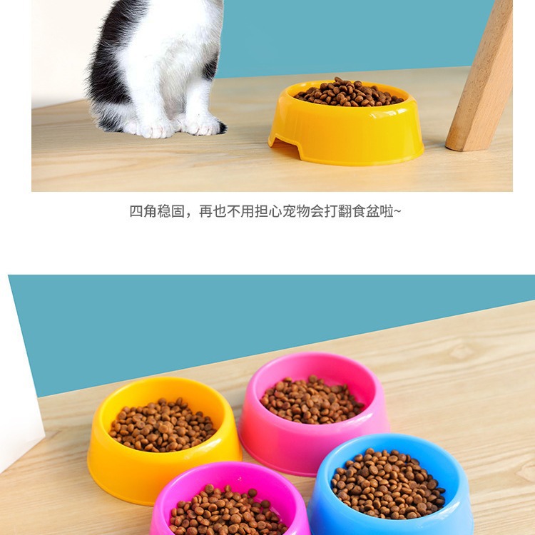 Mascota gato tazón perro tazón beber y comer cuenca perro gato antidetonantes gato tazón de arroz suministros para mascotas