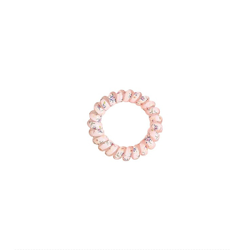 Chica coreana, anillo para el cabello de alta calidad, línea telefónica de punto de onda de uva de coco, verano fresco B, cuerda para el cabello diaria duradera