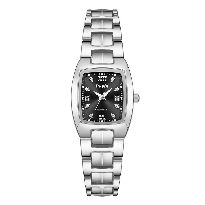 Tendencias de moda para damas relojes impermeables, personalidad, temperamento simple, relojes de cuarzo, cinturones de acero, relojes para damas, relojes de celebridades de Internet para mujeres