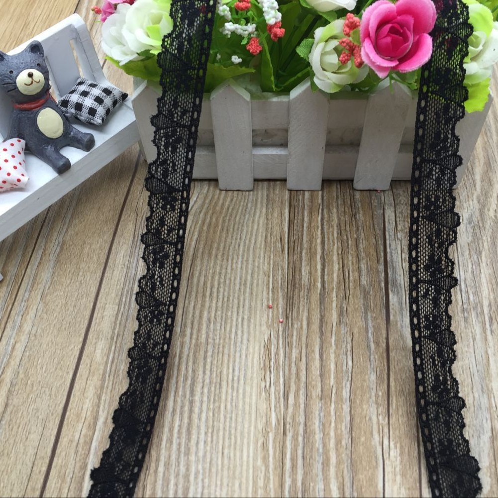 蕾丝弹力DIY花边尼龙花边锦纶花边氨纶花边 8621#宽度1.9cm