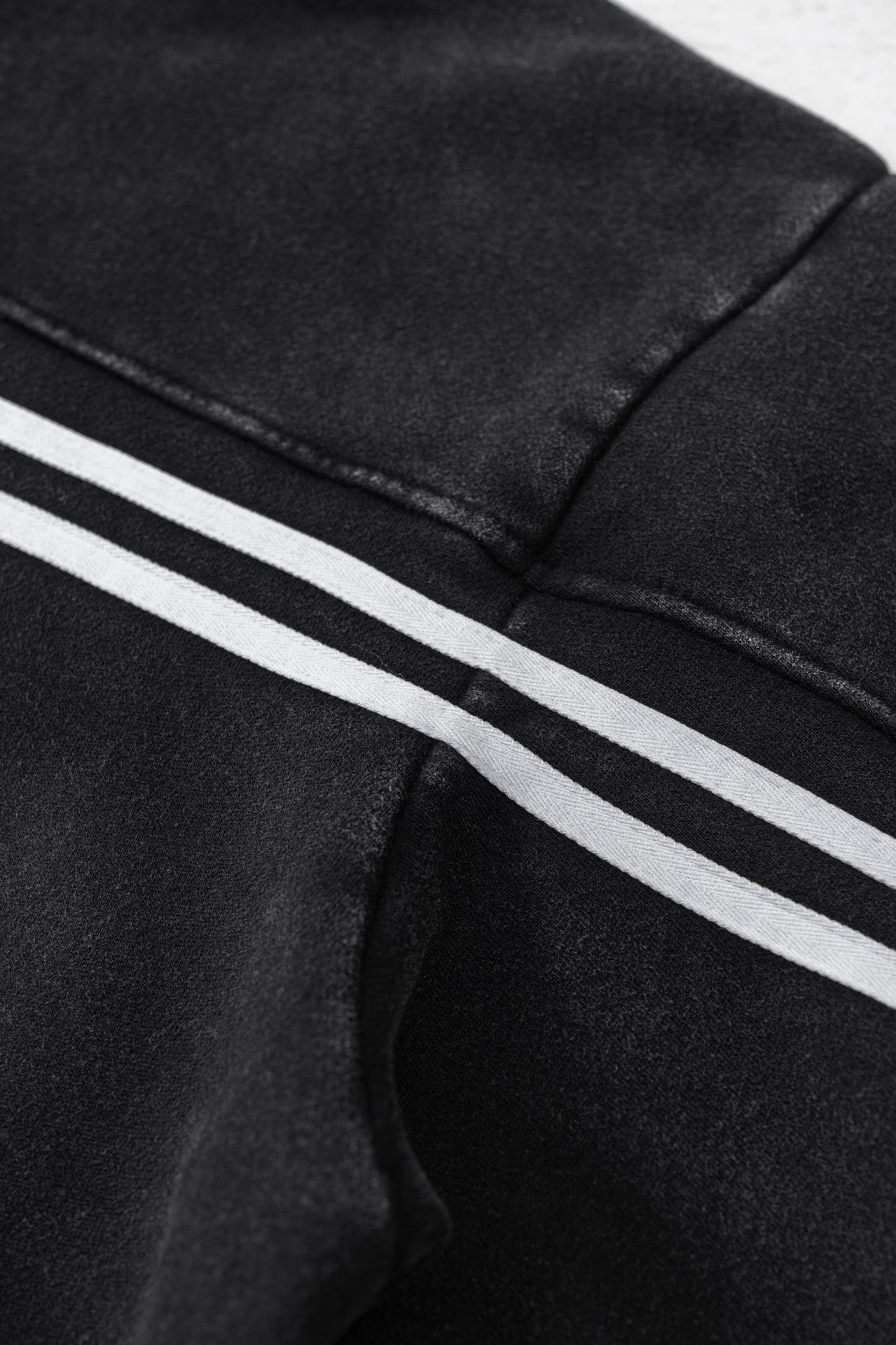 Abbigliamento maschile di marca di alta moda di strada pesante più velluto ispessito felpa con cappuccio a righe sportive felpe con cappuccio_voghion.com