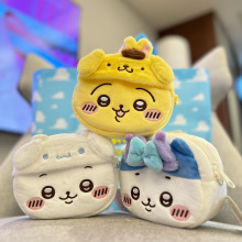 chiikawa卡通毛绒可爱乌萨奇吉伊ccd相机包 卫生棉包小化妆包