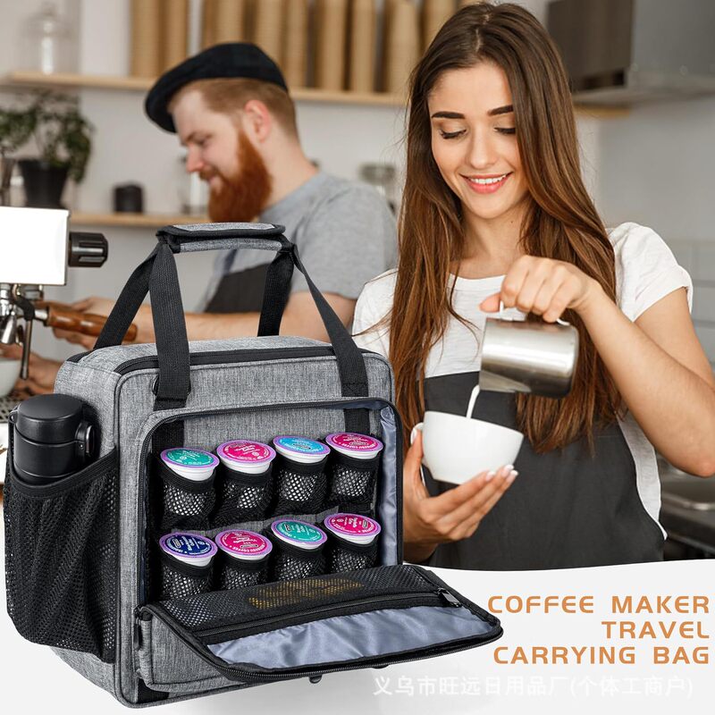 Travel Small Coffee Machine Storage Bag Compatible with Keurig K-Mini or K-Mini Plus Portable Storage Bag