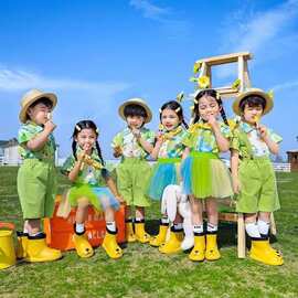 六一儿童演出服幼儿园班服合唱毕业照小学生啦啦队表演服装运动会