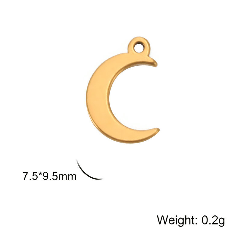 Crescent moon (gold)