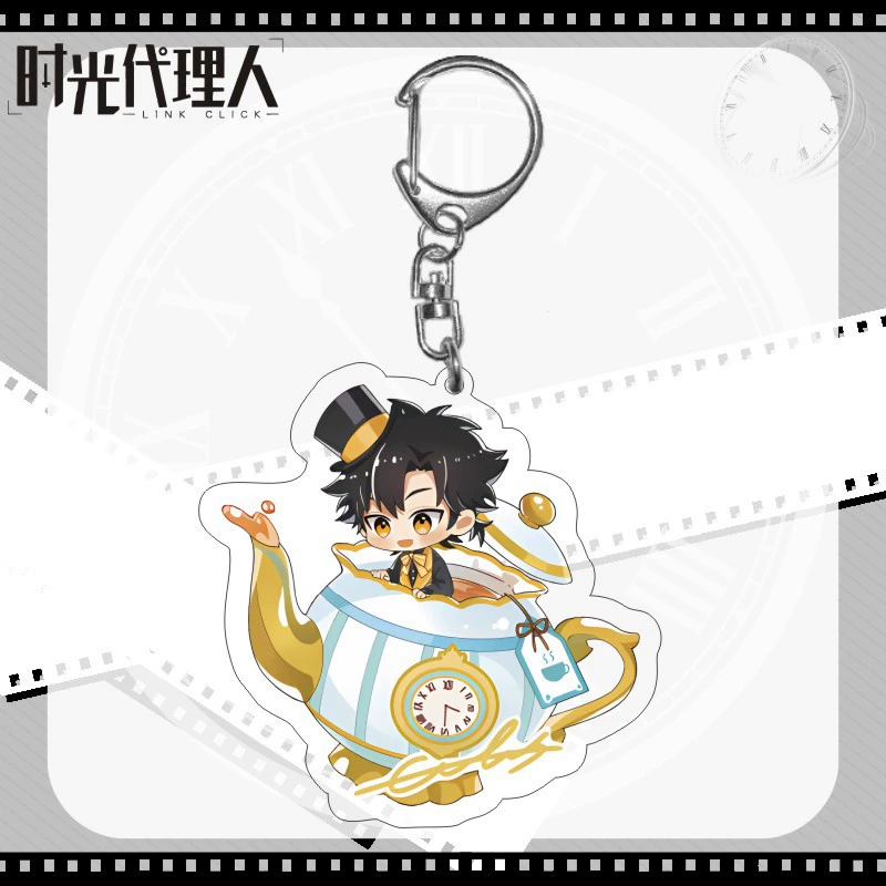 Cartoon acrylic double-sided pendant, keychain