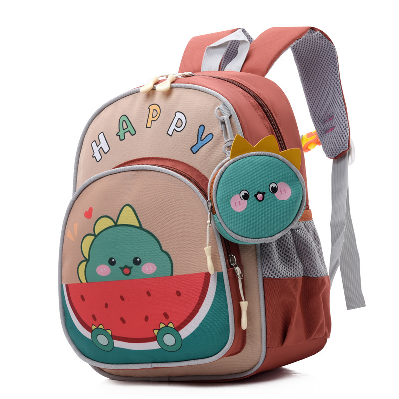 Bolsos de niños mochila de jardín de infantes mochila de dibujos animados mochila de dos piezas de impresión encantadora mochila infantil