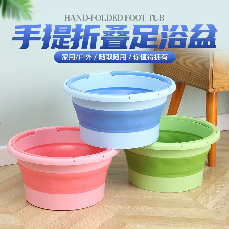Handheld universal bucket for camping, tub