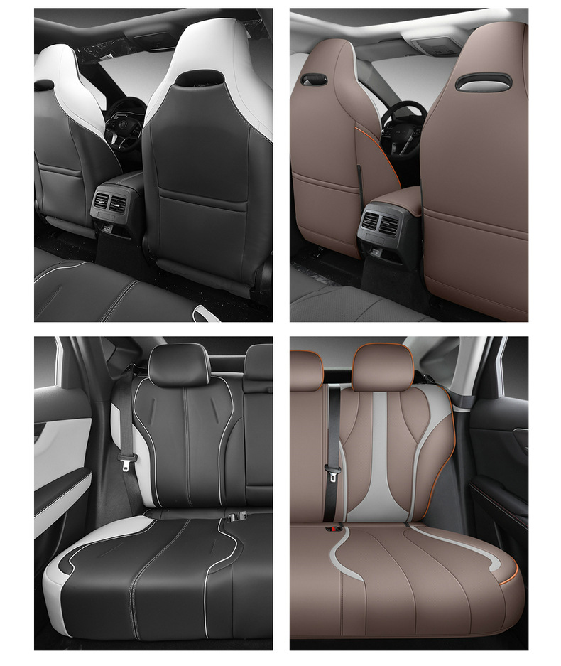 2026 BYD Linghui e5 seat covers, all-season full-cover specialized seat covers, perforated breathable leather car seat cushions