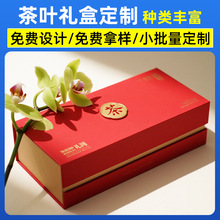 重阳节礼盒茶叶包装纸盒定制高级感精品翻盖磁吸伴手礼空盒子定做