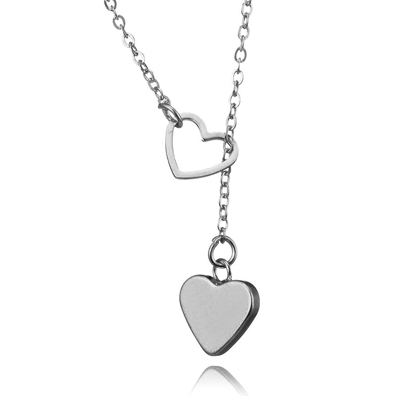Fashion Heart Shape Alloy Plating Womenu0027S Pendant Necklace 1 Piece