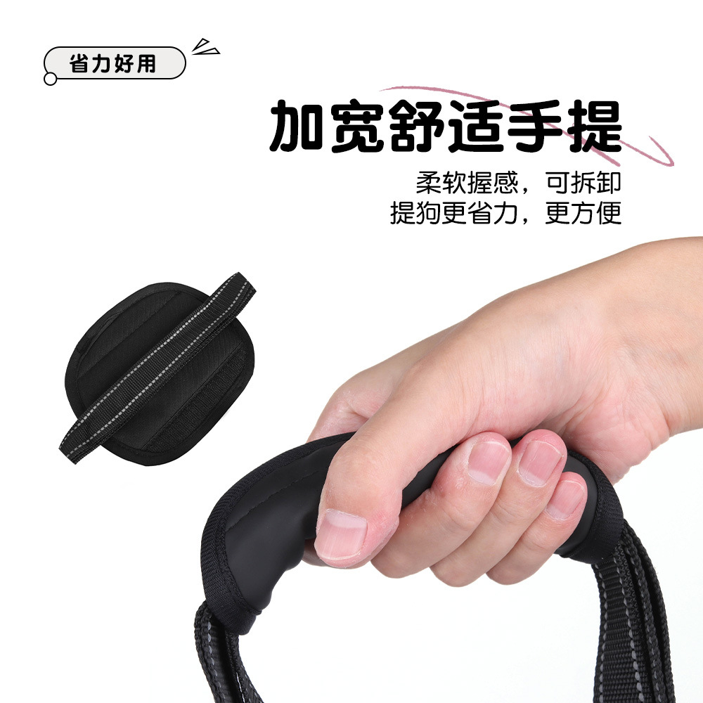 Correa para el pecho asistida para mascotas explosiva transfronteriza, correa para el pecho reflectante para perros, correa para el pecho de elevación para viajes asistida al por mayor