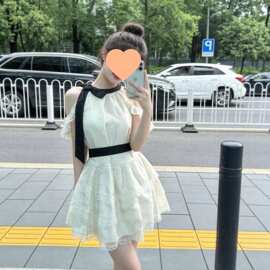 法式富家千金风连衣裙高级感甜美公主蓬蓬蛋糕裙2026夏季生日裙子