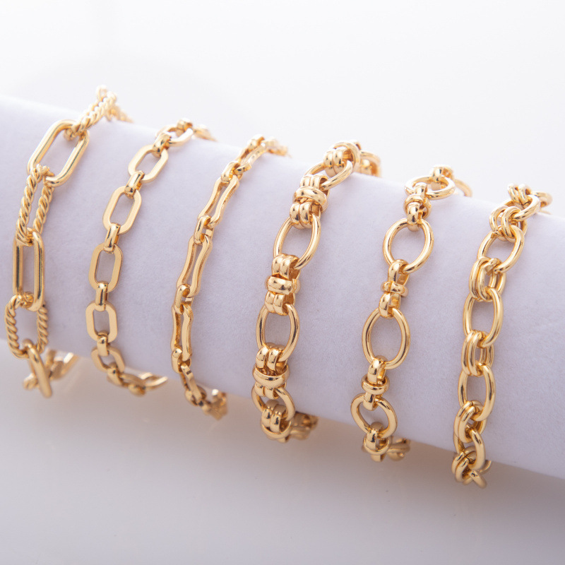 Thick Titanium Steel Bracelet, Personalized High-End Jewelry, Corn Pearl Knot Three-Row Strap, Etc. Hip-Hop Punk Ins Thick Titanium Steel Bracelet, Personalized High-End Jewelry, Corn Pearl Knot Three-Row Strap, Etc. Hip-Hop Punk Ins