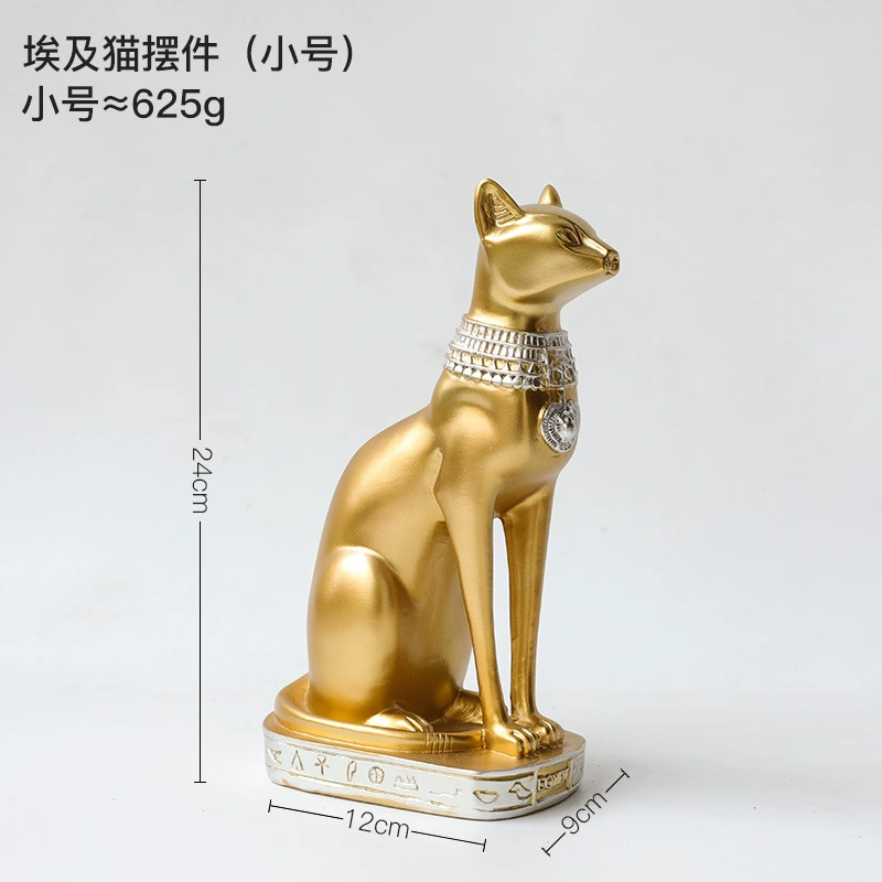 Золотой модный креативный Resin-декор для гостиной, интернет-знаменитость