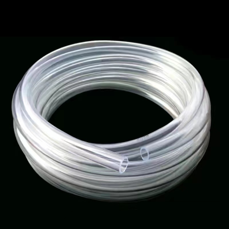 透明防冻水平管高透明PVC软管耐低温流体管塑料透明水管养殖水管