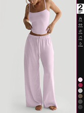 V 18681 Tank Top Wide Leg Pants Set �������ȿ���װ ����