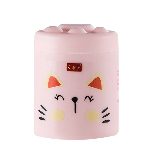 Xiao Han cat claw double head cotton swab one-time cleaning ear spoon ear picking baby cotton swab baby cosmetic cotton swab 